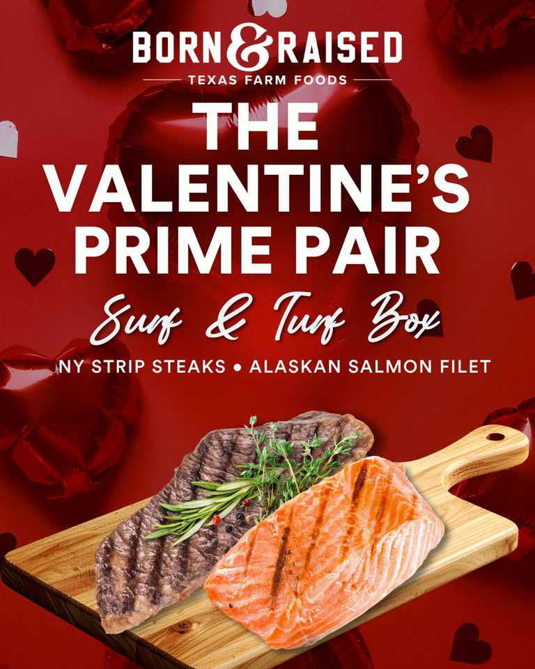 The Valentine's Prime Pair: Surf & Turf Box